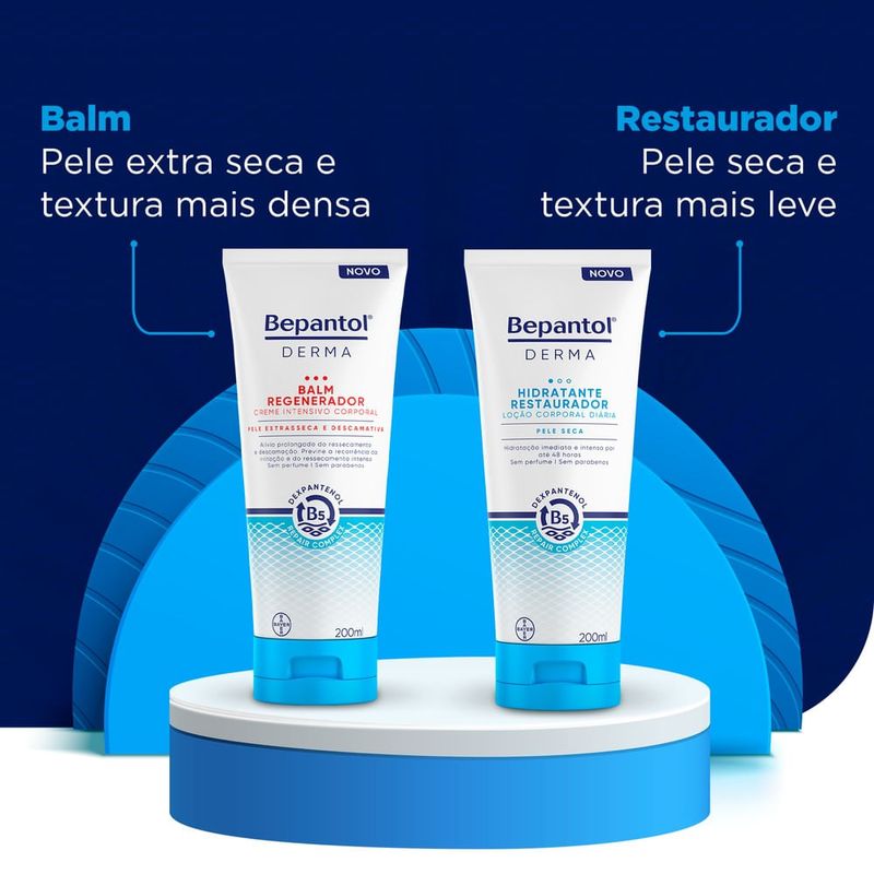 Creme Intensivo Corporal Bepantol Derma Balm Regenerador 200ml