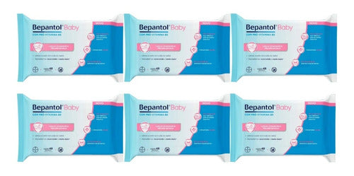 Kit C/6 Lenços Umedecidos Bepantol Baby Com 48 Unidades Cada
