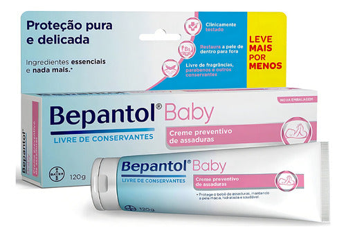 Bepantol crema de assadura 4 unidades de 120g